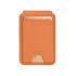 WIWU MW-005 Mag Wallet FM Apple-Certified Slim & Magnetic Functionality Connect to Find My Phone App Find Your Wallet - Brown